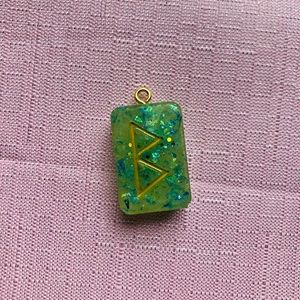Rune stone pendant